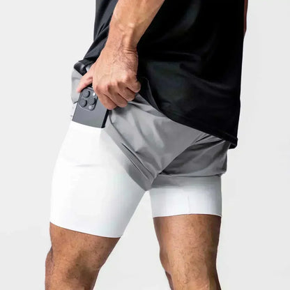 Unisex 2026 Dragon Ball Anime Men's Shorts Sportswear Quick Dry Gym Pants Double-layer 2 in 1 Shorts Y2k Summer New Streetwear
