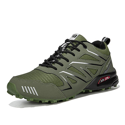 Men's Waterproof Hiking Shoes Non-Slip Hunting Boots Outdoor Tactical Training Sports Shoes Men Walking Hiking Travel Shoes