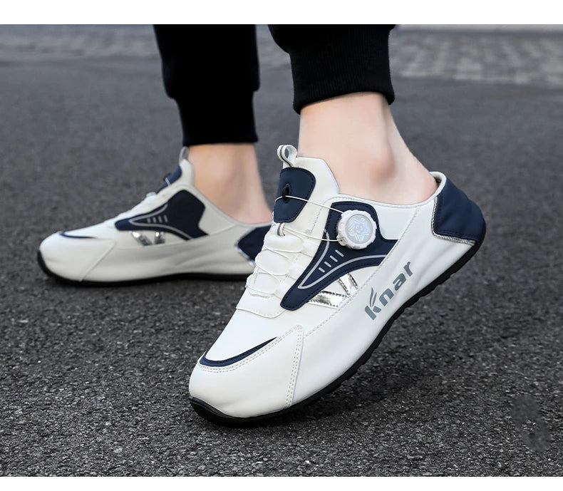Merkbescherming: nieuwe lichtgewicht, antislip, ademende, slijtvaste hardloop- en sportschoenen voor heren, veelzijdig en geschikt voor vrijetijdsgebruik