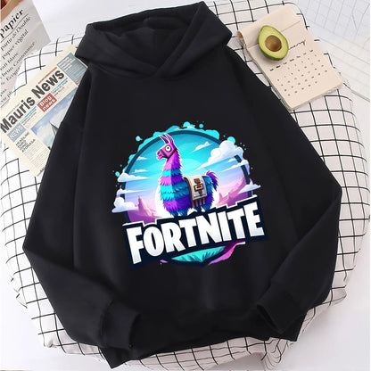 New Fortnites Kids Sweatshirts Cartoon Game Character Printed Hoodie Autumn Casuals Children Tops Winter Baby Boys Clothing