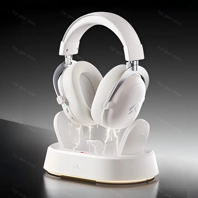 MCHOSE V9 Turbo Gaming Headset BT 2.4G Low Latency Wireless Esport With 60mm Dynamic Driver 2000mAh Magnetic Charging For Gamers