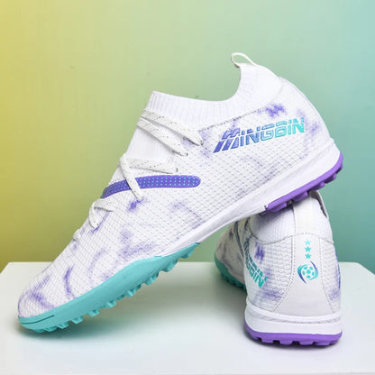 Turf voetbalschoenen Professionele voetbalschoenen voor heren Ademende mesh Jeugdvoetbalschoenen Antislip herensneakers Society Chuteira
