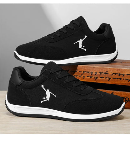 Men's Shoes, Spring and Autumn Trendy Styles, New Cross-Border Models, White, Black, Red Sneakers, Soft-Soled Breathable Men's Low-Top Versatile Casual Shoes