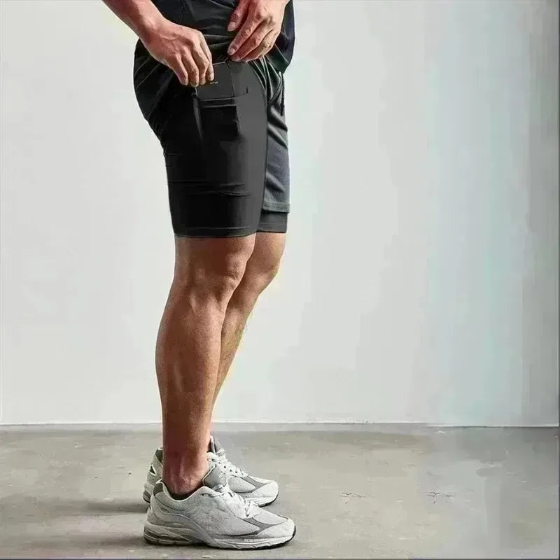 2026 New Summer Dragon Ball Oversized 2-in-1 Shorts High Quality Cotton Broly Super Saiyan Print Unisex Casual Shorts for Adults
