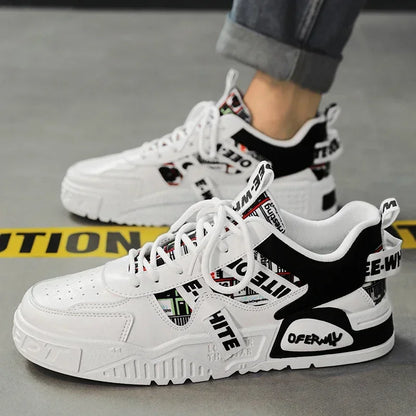 Chaussures de skateboard pour homme, baskets d'été, cuir, décontractées, mode, plein air, course à pied, sport, randonnée, tennis, semelles compensées, de créateurs, de luxe