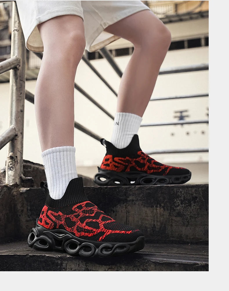 Herrskor Sneakers Herrtennis Skor Lyxskor Herrskor för fritid Träningsskor Tävlingsskor Andningsbara skor Modeloafers Löparskor för män