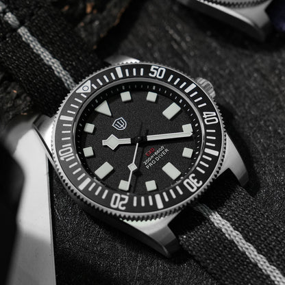 Watchdives EXD V2 40mm Titanium Watch Exchangeable X Design VH31 Sweep Second Movement Quartz Watches Luminous Waterproof 200M
