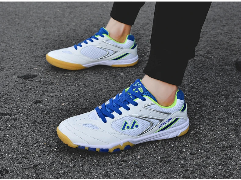 Men Table Tennis Shoes High Quality Indoor Sneakers Casual Training Golf Shoes Big Size Wear Brand Resistant Volleyball Shoes