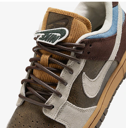 Nike Dunk Low auténticas para mujer, zapatillas de skate ligeras, retro, casuales y resistentes al desgaste HQ3459-212