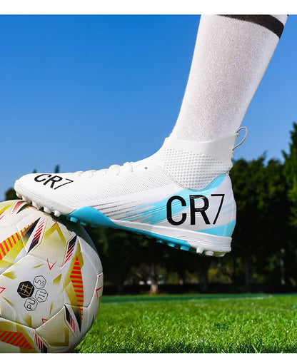 Chaussures de football pour homme, chaussures de futsal professionnelles, chaussures de football de haute qualité, crampons, femmes, unisexe, ultralégères, TF/FG, baskets