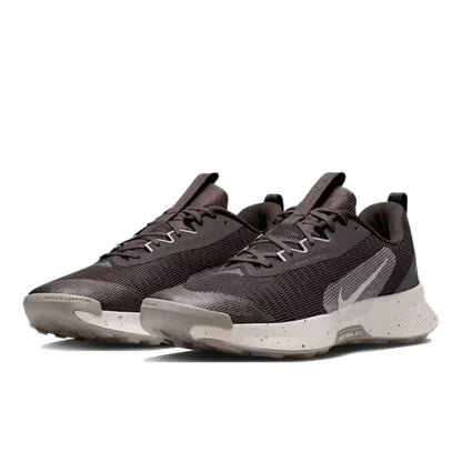 NIKE JUNIPER TRAIL 3 Męskie wygodne, antypoślizgowe i wytrzymałe buty treningowe do biegania, brązowo-białe, FQ0904-203