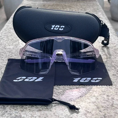 Fotochromické cyklistické sluneční brýle s čočkami UV400 HD, MTB cyklistické brýle pro muže, outdoorové sporty, větruodolné dámské brýle na silniční kolo