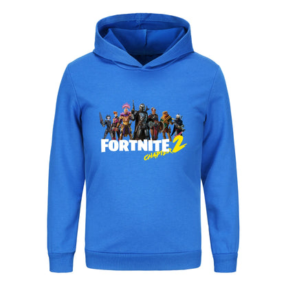 Fortnite Hoodie Kids Baby Cartoon Clothing Unisex Boys Long Sleeve Hooded Sweatshirts Youth Girls Casual Coats1007