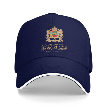 Marokko-flagkort-baseballkasket y2k Cool Trucker-kasket Sommer mænd kvinder jagt camping baseballkasketter