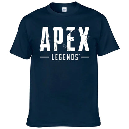 2026 Summer Streetwear T-shirt Men Fashion Casual Clothes Cotton Short Sleeve tshirt Printed Apex Legends T Shirt Harajuku Top