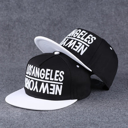 Boné de basebol unissexo com letras bordadas, estilo verão, marca tendência, ajuste traseiro, chapéu hip hop outdoor ajustável para homem e mulher, casual