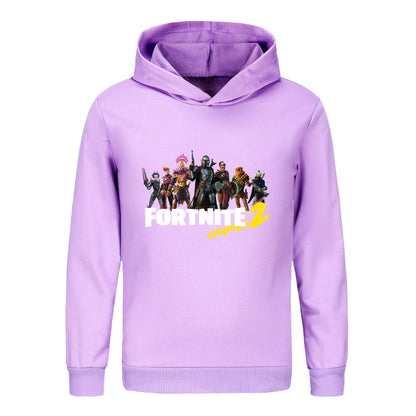 Fortnite Hoodie Kids Baby Cartoon Clothing Unisex Boys Long Sleeve Hooded Sweatshirts Youth Girls Casual Coats1007