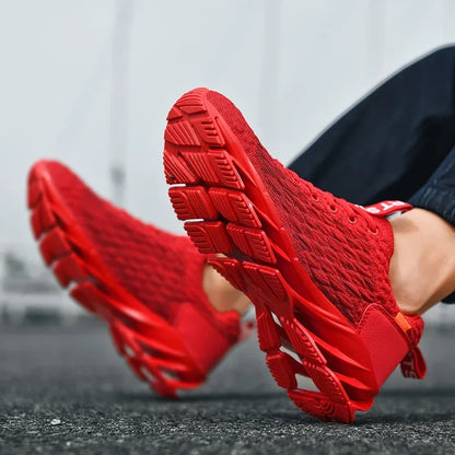 Chaussures de course pour homme à la mode, baskets de marche confortables pour homme, chaussures décontractées respirantes, chaussures de sport antidérapantes, baskets pour homme