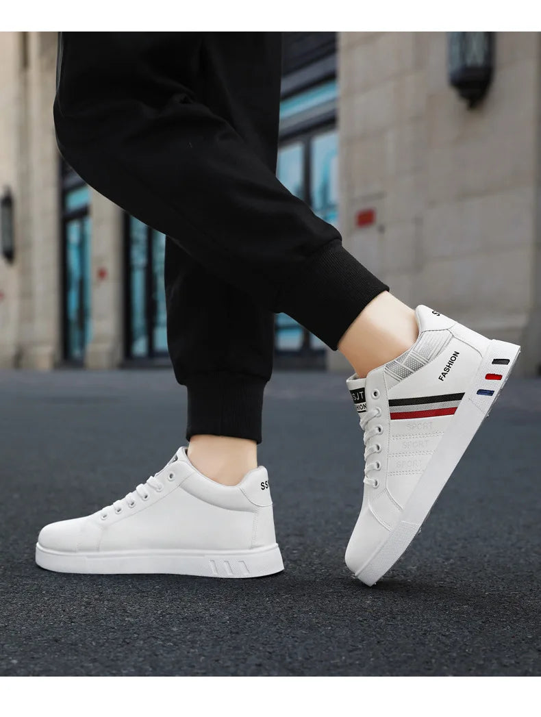 Men's Skateboarding Shoes 48 Casual High Top Walking Sneakers Sports Shoes Breathable Hip hop Shoes Street Shoes Chaussure Homme