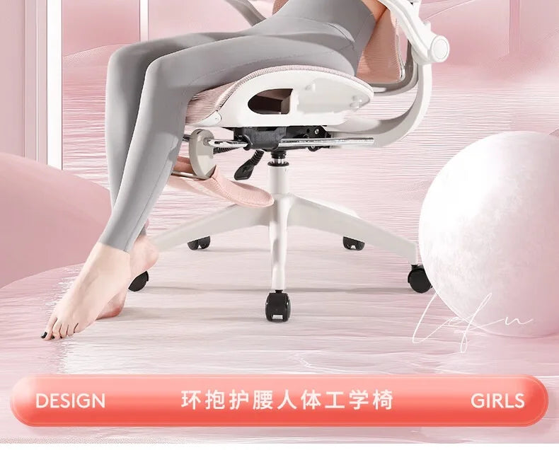 Massage Ergonomic Rattan Chair Folding Chaises De Bureau Sihoo Leather Office Chair With Chairs for Living Room Weightless Desk