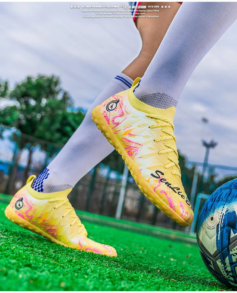 Professional Soccer Sneakers for Men and Women High Quality Fashion Men's Football Cleats Large Size 46 Futsal Shoes Men's Trainers