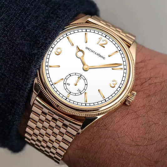 Specht & Söhne New Arrivals 1908 Automatic Watches For Men Stainless Steel Seagull Movt Mechanical Wristwatch 50M Waterproof