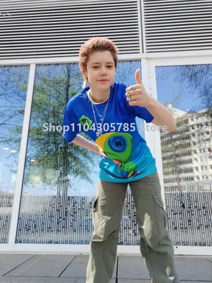 Anime Fortnite T-Shirts Girl Clothing T Shirt Boys White Cartoon Tees Baby Summer Shirts Cute Printed Tops Costume