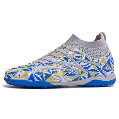 Chaussures de football pour homme, respirantes, d'entraînement, crampons, sport, plein air, TF, futsal, match, gazon synthétique, gazon naturel, drop shipping