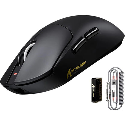 ATTACK SHARK X8 Ultra 8KHz Wireless Gaming Mouse, 55g Superlight, Nordic 52840, PAW3950MAX, 42KDPI, Cool Nano-Coating, 500mAh