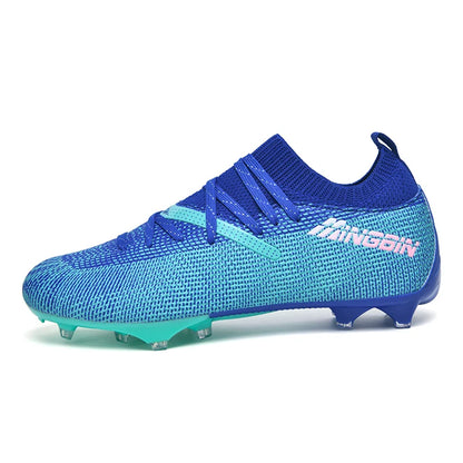 Chaussures de football pour homme, crampons, chaussures de football professionnelles, mailles respirantes, football junior, baskets antidérapantes pour homme, Society Chuteira