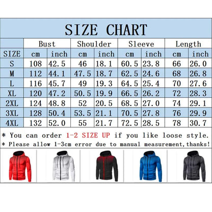 Men's Zip Up Hoodie Pocket Polka Dot Print Hooded Sweatshirt Sport Outdoor Casual Slim Fit Men Spring Autumn Zipper Hoodie