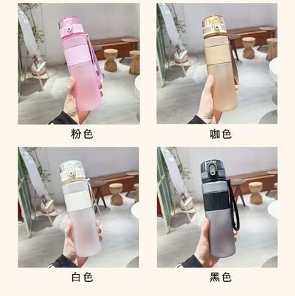 550ML Cartoon Fortnites Adult Sport Water Bottle Motivational Leak Proof Portable Reusable Plastic Cups Large Capacity Water Cup