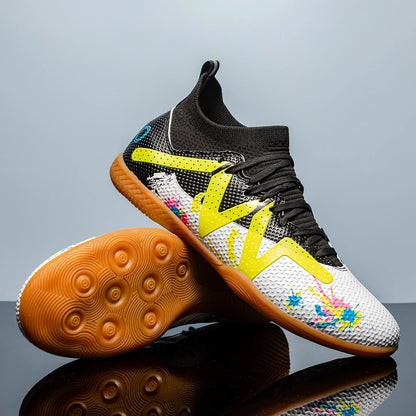 Chaussures de football pour homme, crampons Society, chaussures de football professionnelles, chaussures de football d'intérieur pour terrain rapide, baskets pour garçon, entraînement original