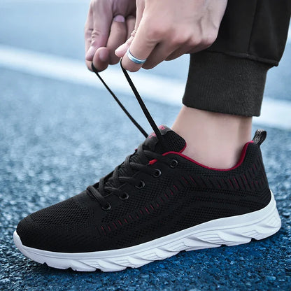 Running Shoes Men Sneakers Fashion Lightweight Trainers Breathable Walking Shoes Comfortable Athletic Sport Shoes for Men
