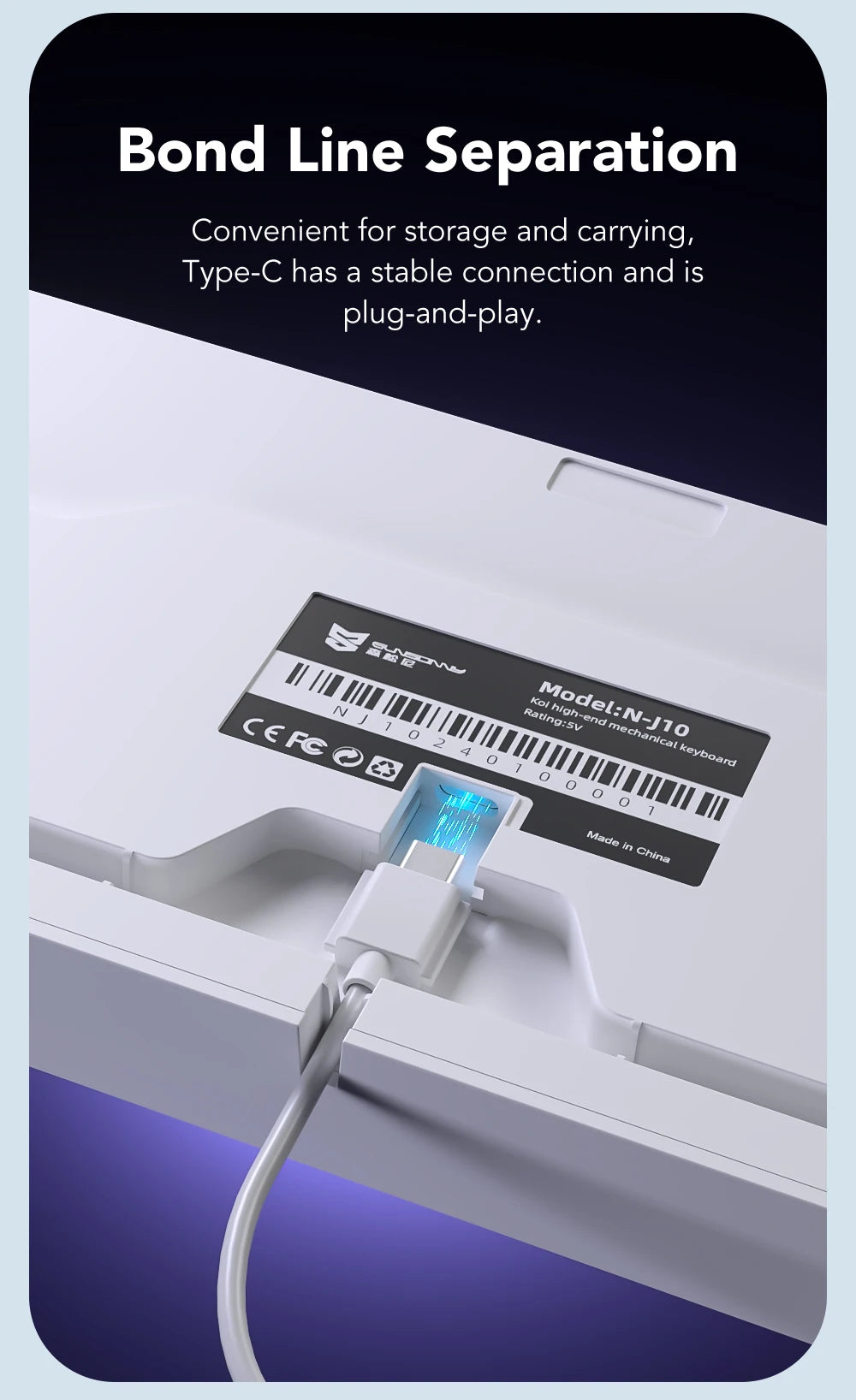 Mechanische kabelgebundene Gaming-Tastatur mit 108 Tasten und RGB-Hintergrundbeleuchtung | Gaming-Chip | Niedrige Latenz | Anti-Ghosting | Für PC-, Windows- und Mac-Gamer