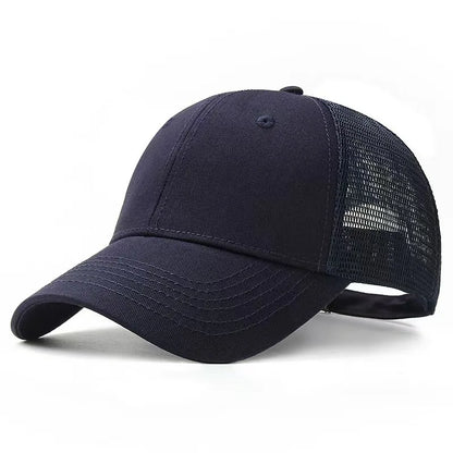 Baseballová čepice Big Head Plus Size, 100 % bavlna, vhodná pro muže i ženy, nastavitelná, čepice typu „dad hat“, nadměrná velikost 58–60 cm, 61–65 cm
