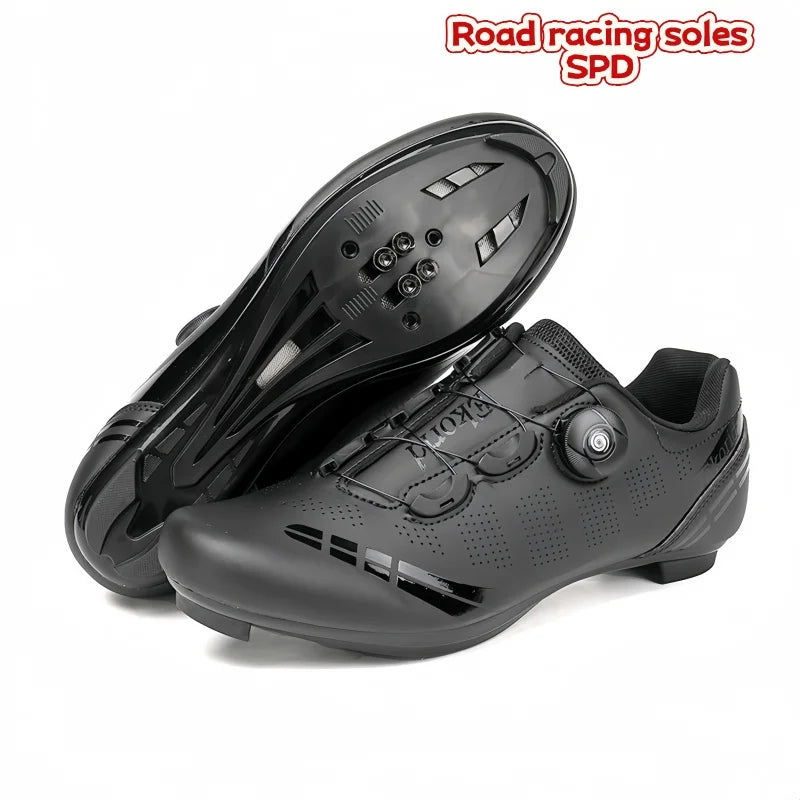 Men's Mountain Bike Shoes MTB, Breathable, Non-Slip, High Hardness, Suitable For Outdoor Road Racing, Mountain Off-Road Riding 37-46