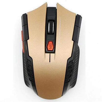 Mini Portable Mouse 2.4GHz Wireless Optical Game Mouse for PC Laptop Computer USB Receiver