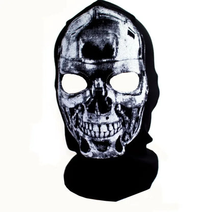 Unisex Ghost Print Stocking Balaclava Mask Game Call Of Duty MWII 2022 COD Ghost Simon Hood Mask