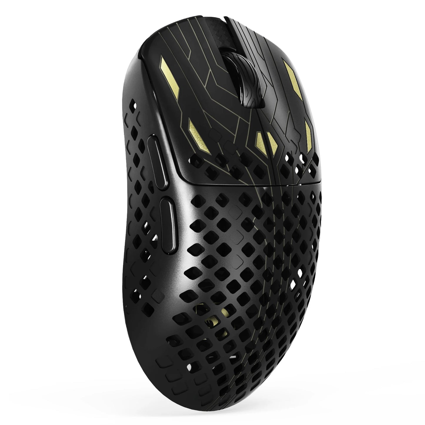 MAMBASNAKE M2 ultraleichte kabellose Gaming-Maus, PAW3395PRO-Sensor 40000 DPI, 41g Carbonfaser, Tri-Mode