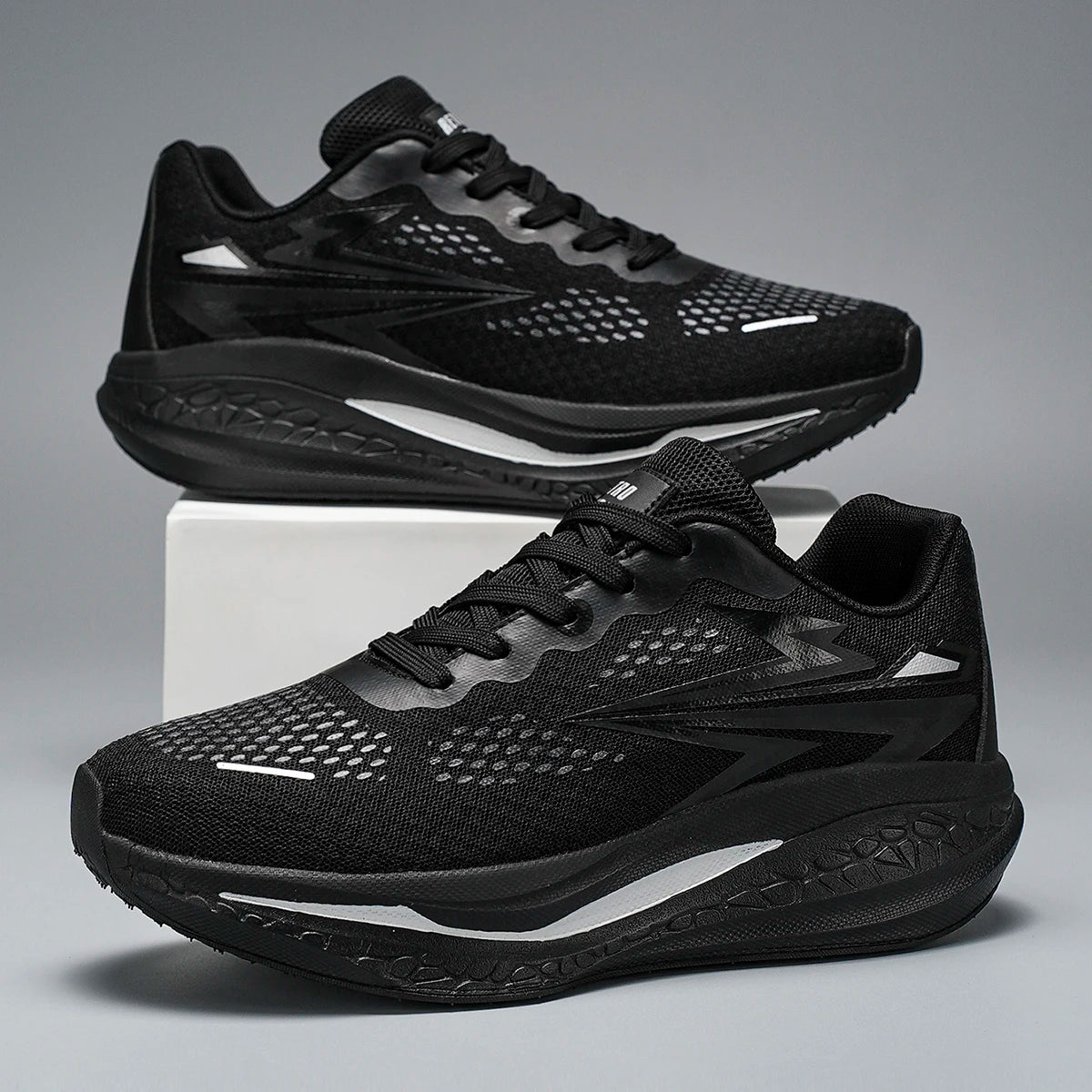 Chaussures de course pour homme - Nouvelles baskets rembourrées en mesh respirant - Chaussures de tennis décontractées pour homme, pour le sport en plein air et la mode