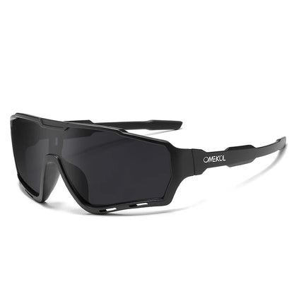 OMEKOL Nové cyklistické sluneční brýle UV400 pro muže a ženy, na softball, rybaření, turistiku, běh, outdoorové brýle, baseballové sportovní sluneční brýle