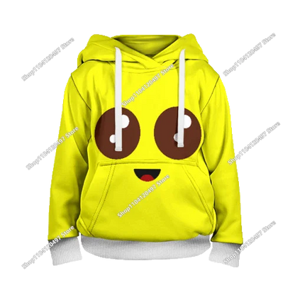 2025 Neuer Fortnite-Hoodie mit 3D-Print für Herren, Harajuku, langärmeliges Oversized-Sweatshirt, Unisex-Cosplay-Kleidung