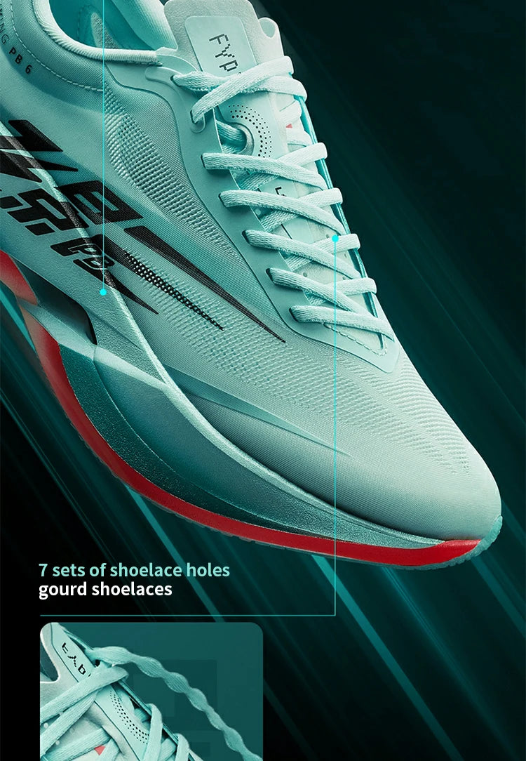 QIAODAN Feiying PB6.0 Men Running Shoes Professional Marathon Full Palm Suspended Carbon Plate Racing Sneakers QDB023261299