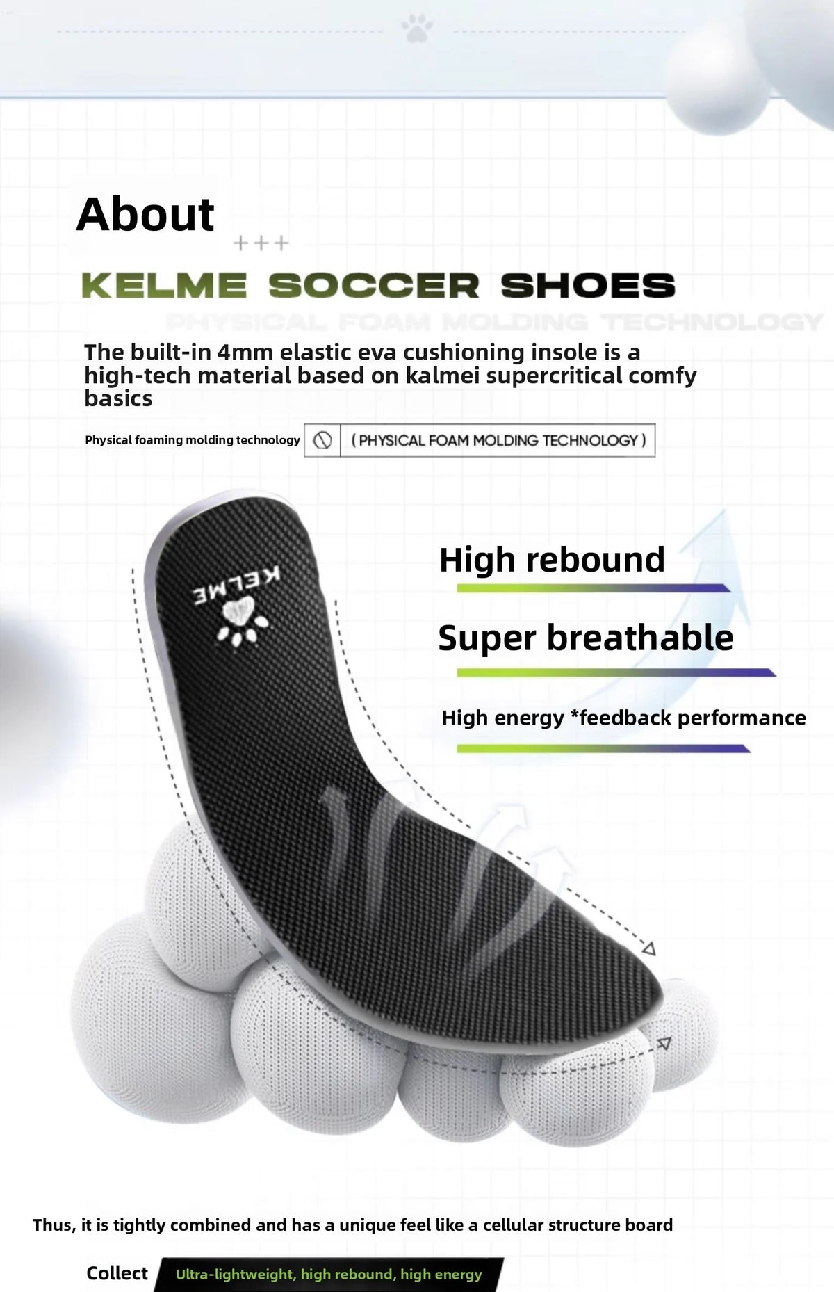 Chaussures de football pour enfants Kelme Tf Nail pour élèves du primaire – Chaussures de football à cinq sur gazon artificiel
