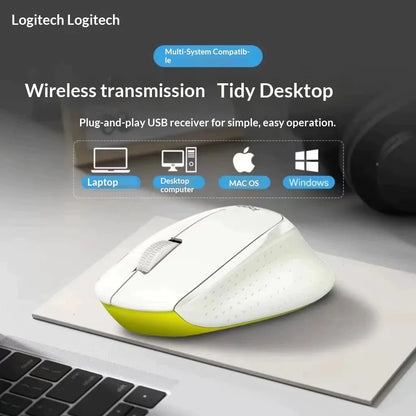 Rato de escritório profissional Logitech M330, compacto, silencioso, fácil de transportar, confortável ao toque e especialmente concebido1