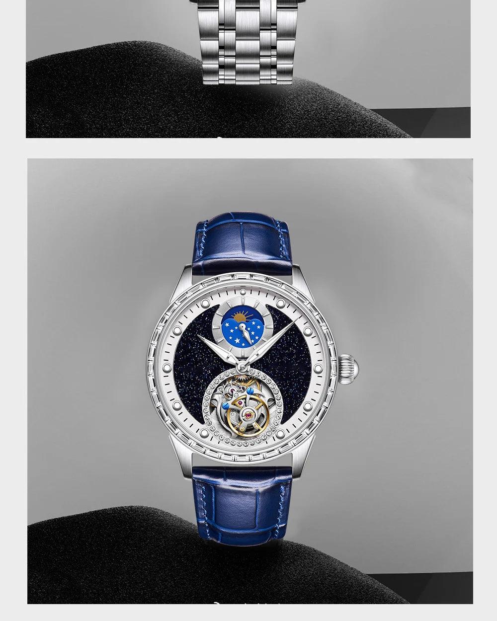 Tourbillon Master Men's Watch 2025 Limited Edition Luxury Business Watch Father Gift Automatic Movement