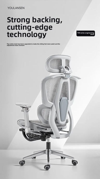 Portable Minimalist Ergonomic Chair 10D Armrest Computer Chair Office Chair Study Chair Gaming Chair Gravitysturdy and durable
