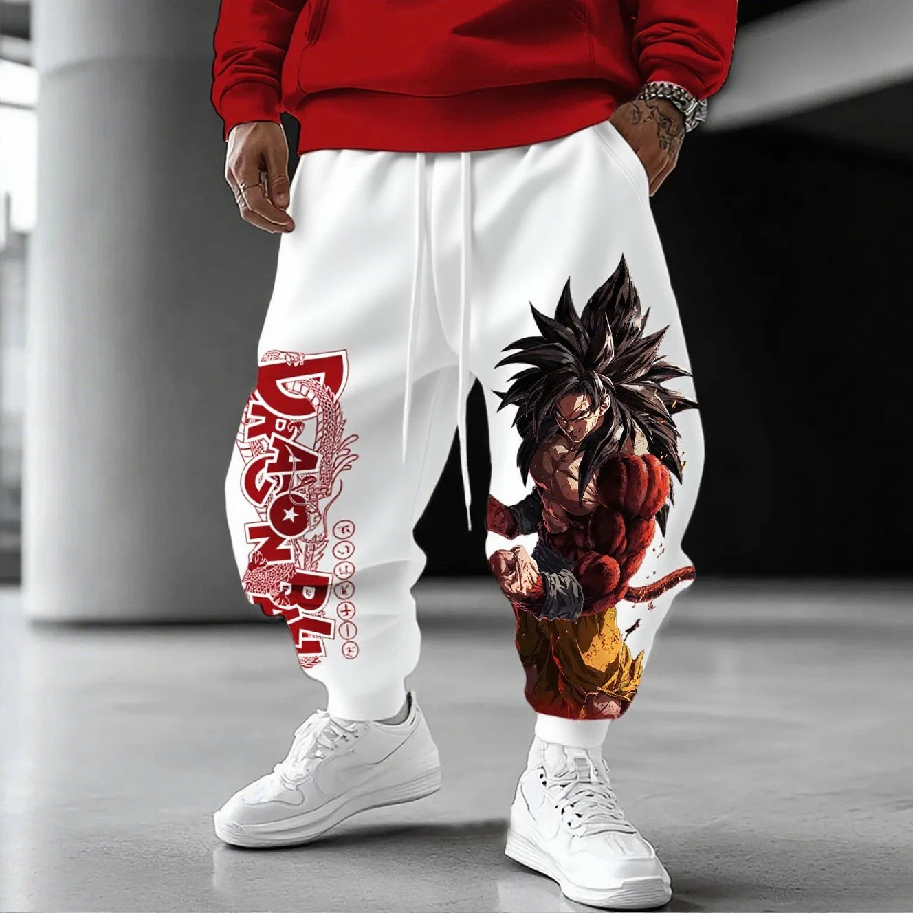 2026 Sommer Dragon Ball Goku 3D-Print-Jogginghose, schnelltrocknende Oversized Outdoor Hip-Hop-Freizeithose für Herren, Damen und Kinder, Y2K