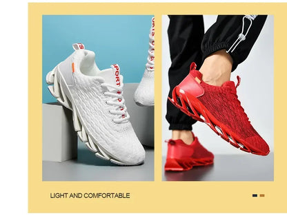 Chaussures de course pour homme à la mode, baskets de marche confortables pour homme, chaussures décontractées respirantes, chaussures de sport antidérapantes, baskets pour homme